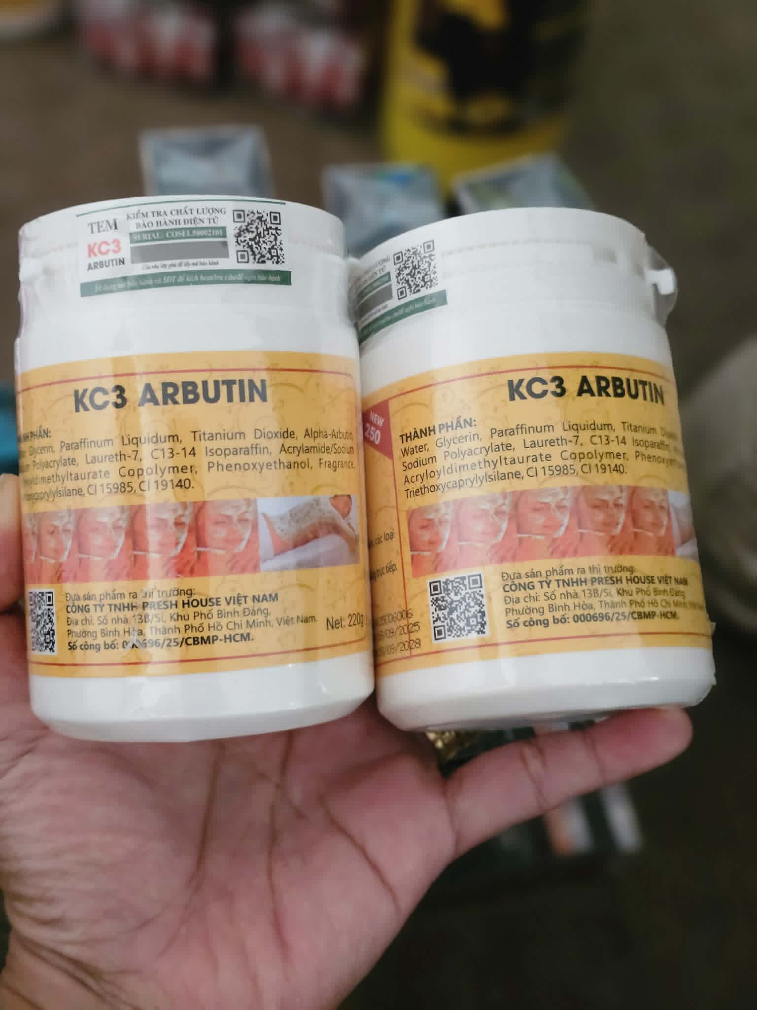 KC3 Arbutin