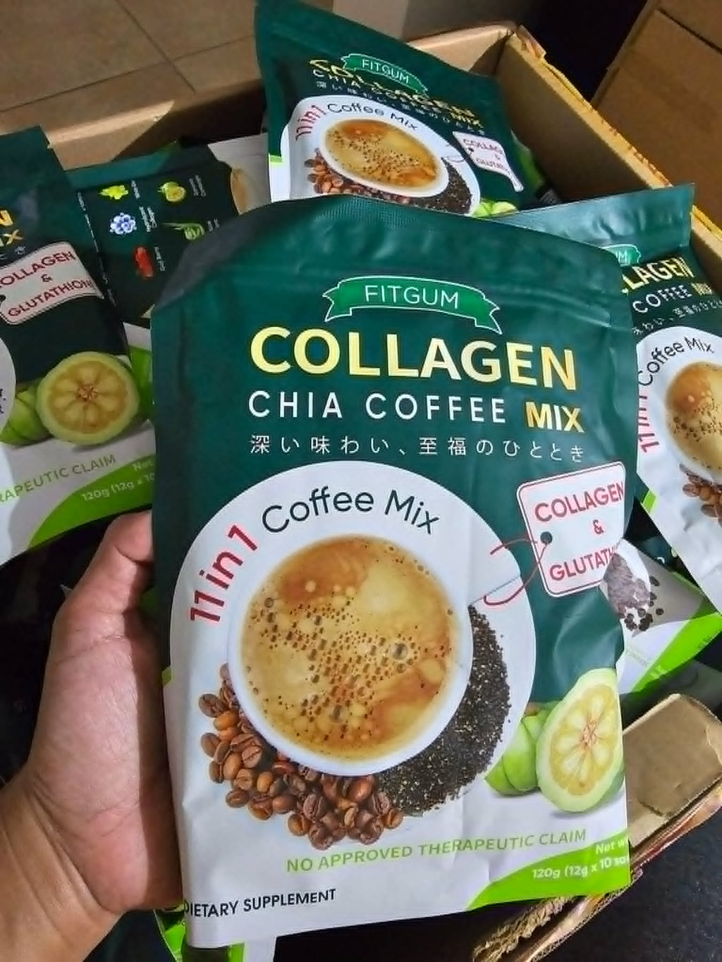 Collagen Chia Coffee Mix