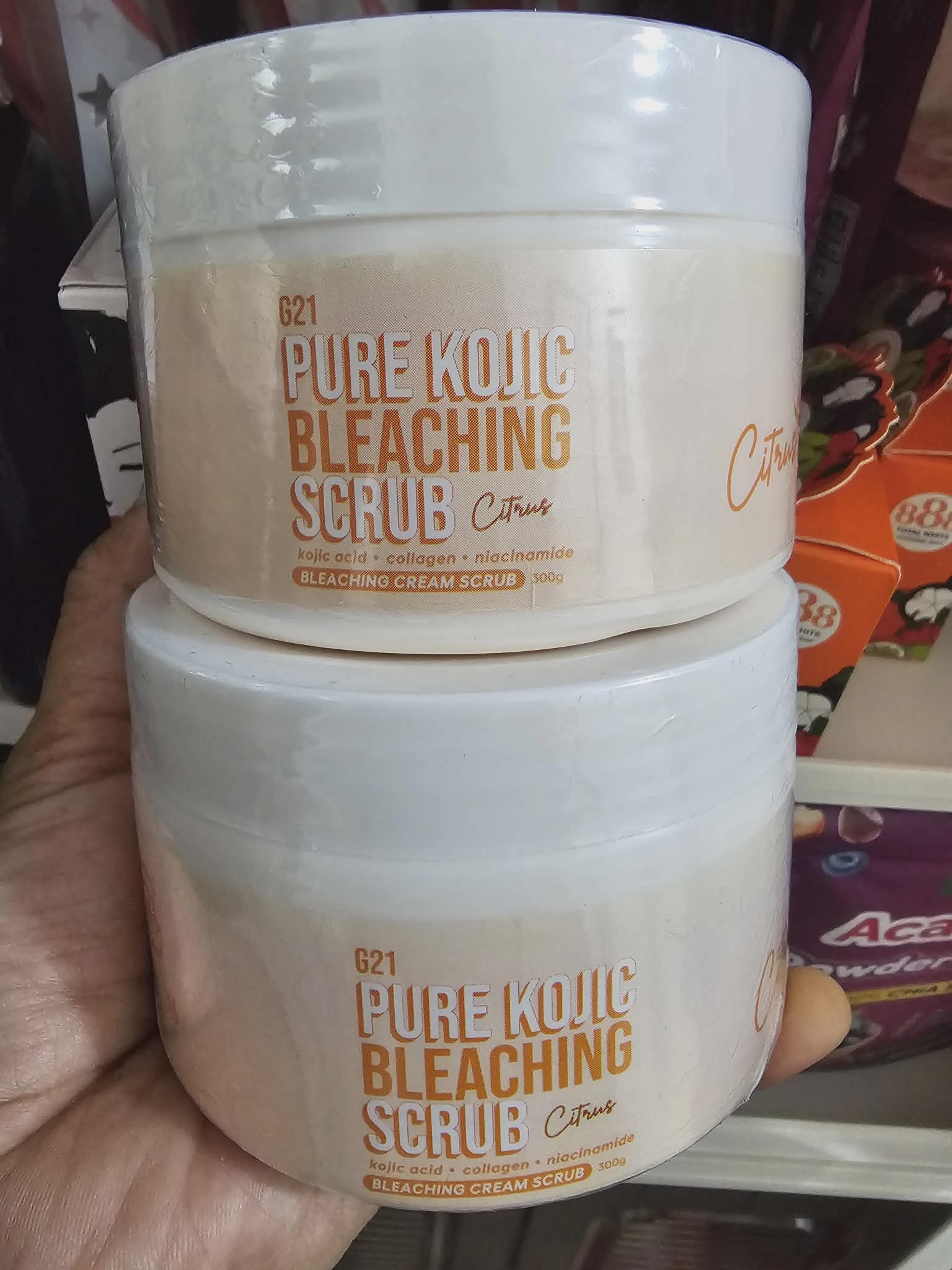 G21 Pure Kojic Bleaching Scrub - Citrus