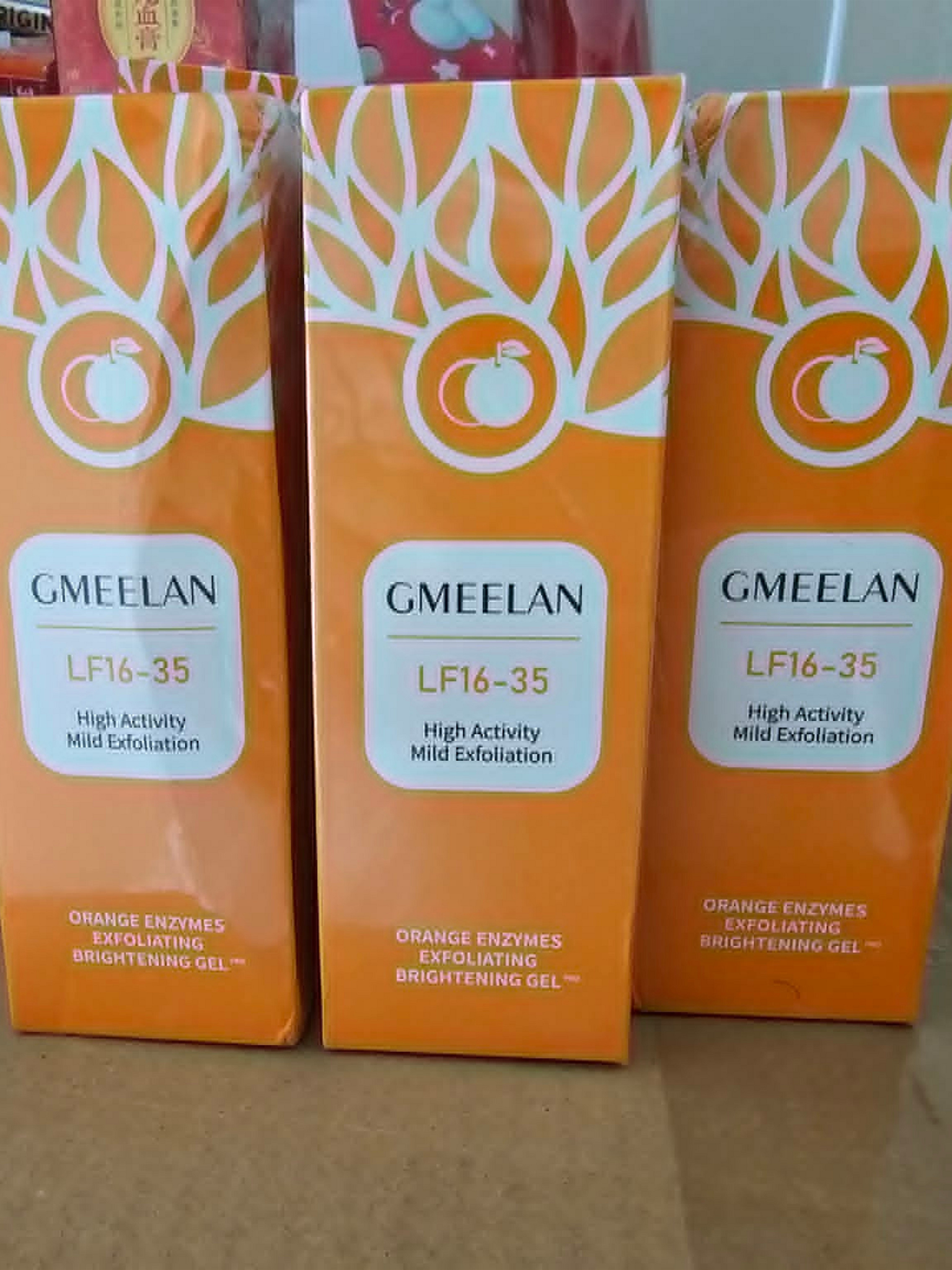 Gmeelan Orange Enzymes Exfoliating Brightening Gel